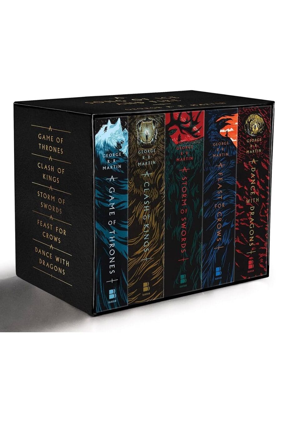 New Song Of Ice And Fire: Game Of Thrones Boxed Set (5-Books) Book Cover