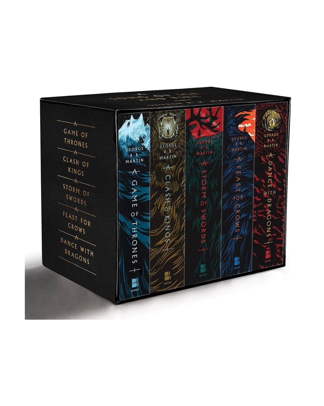 New Song Of Ice And Fire: Game Of Thrones Boxed Set (5-Books) Book Cover