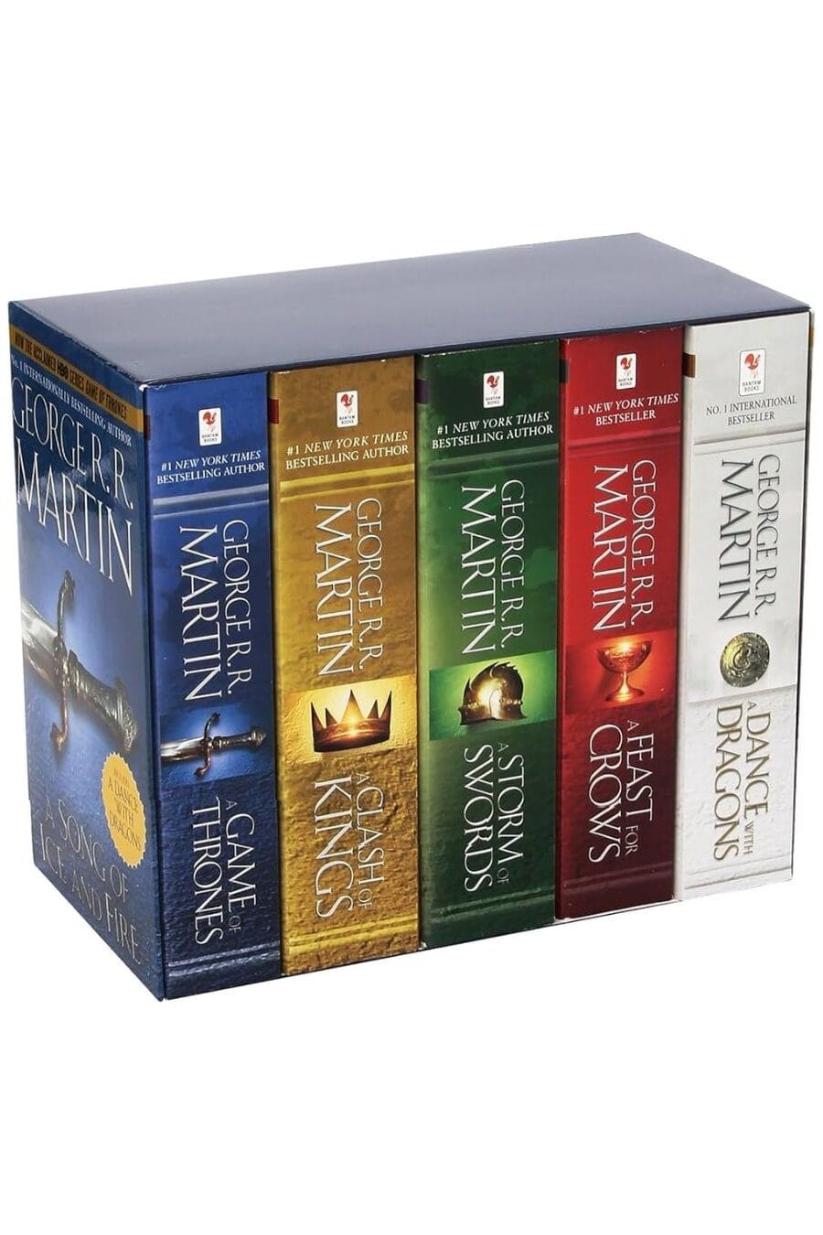 Song Of Ice And Fire: Game Of Thrones Boxed Set (5-Books) Book Cover