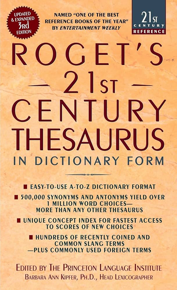 Rogets 21st Century Thesaurus (Pocket)