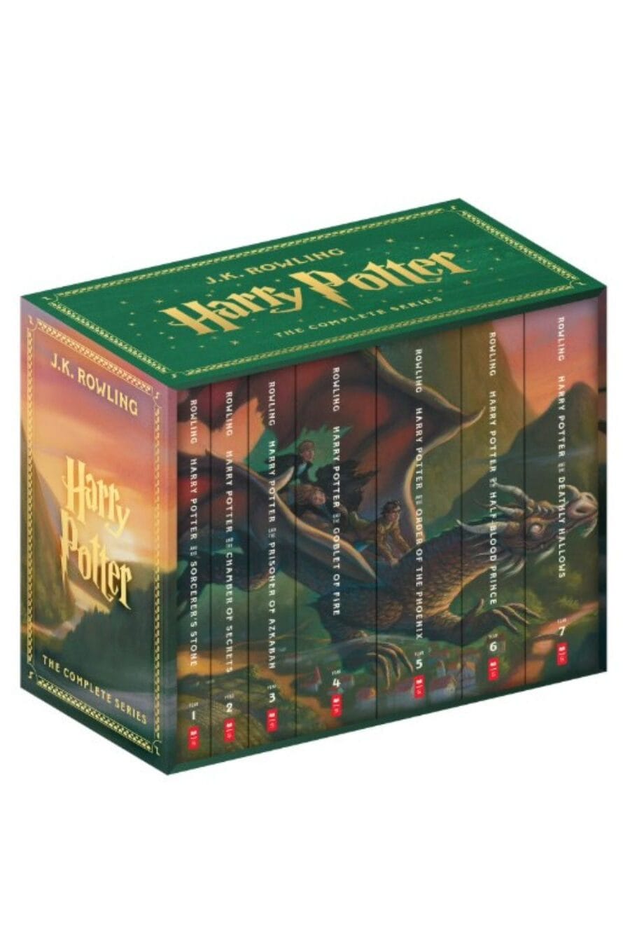 Harry Potter Us 1998 (1-7 Boxset) Book Cover