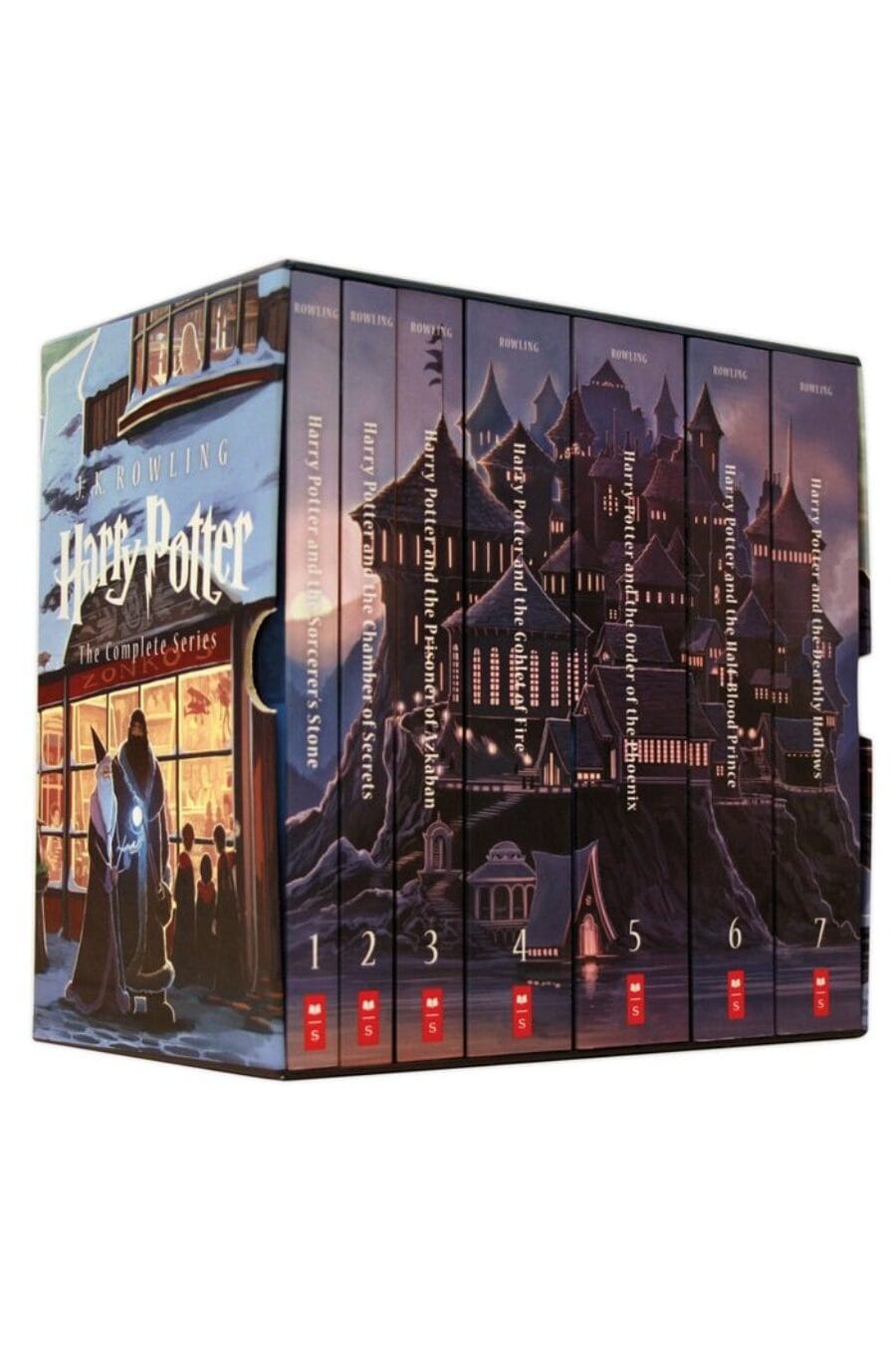 Harry Potter Us (1-7 Boxset) Book Cover