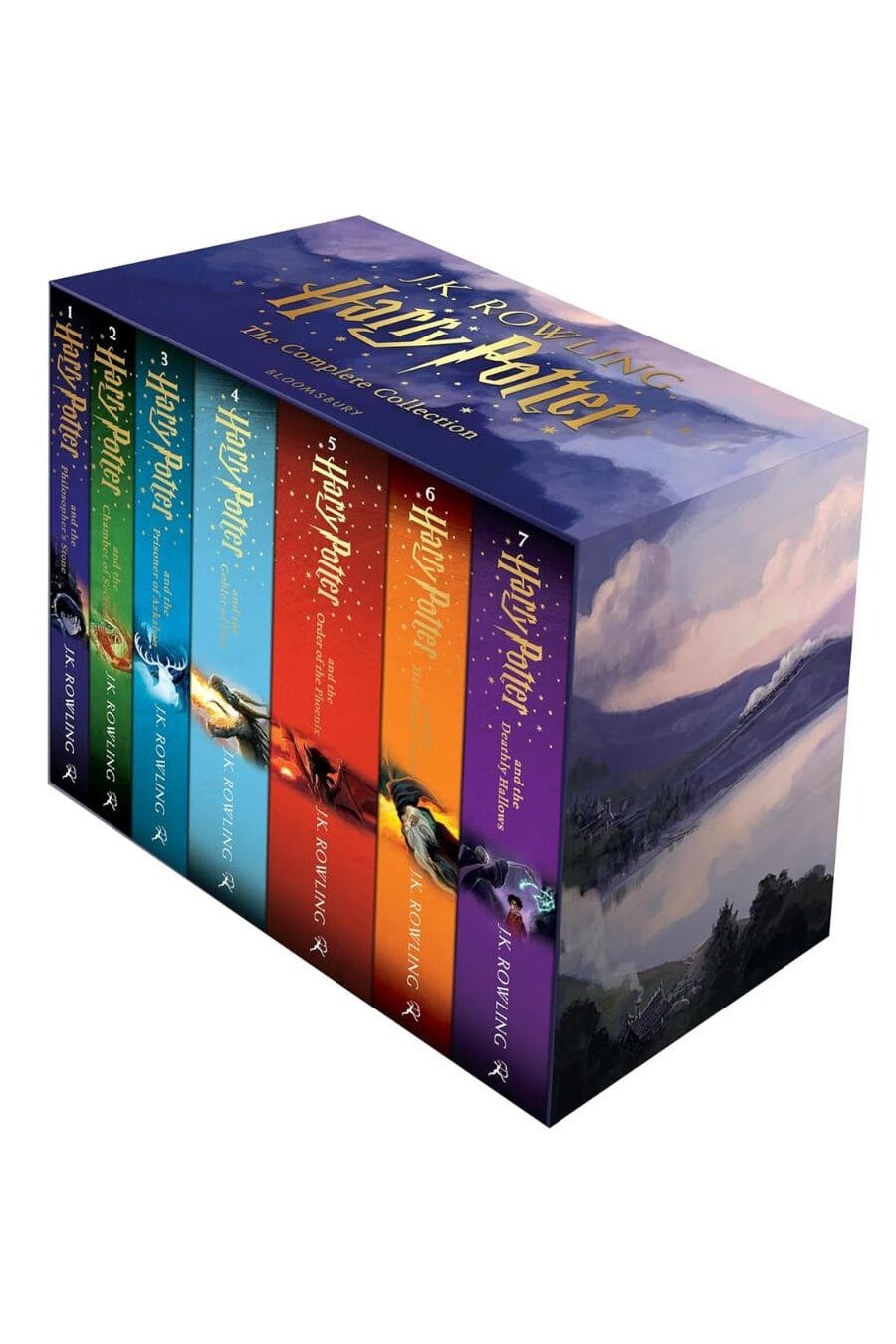 Harry Potter Uk (1-7 Boxset) Book Cover