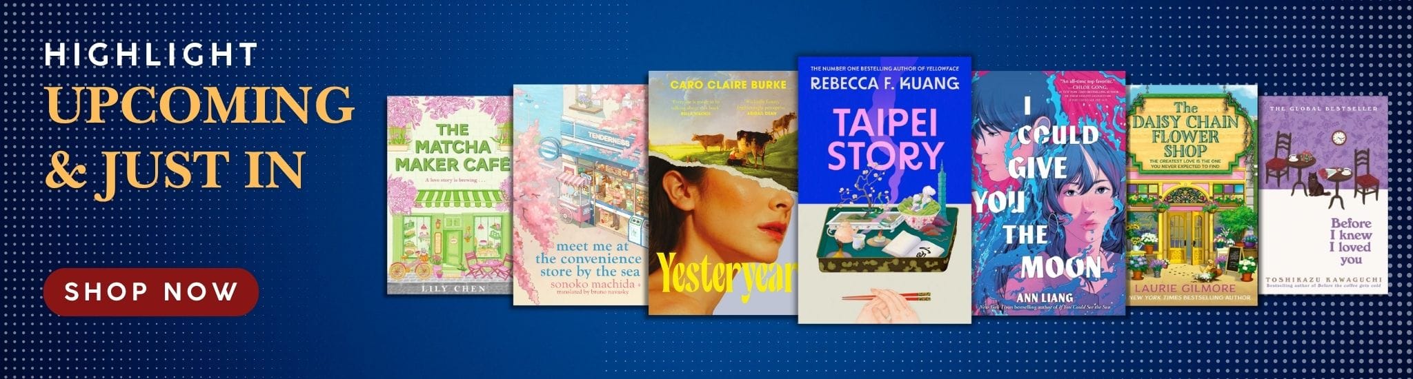 Highlight Upcoming And Just In Books Blue