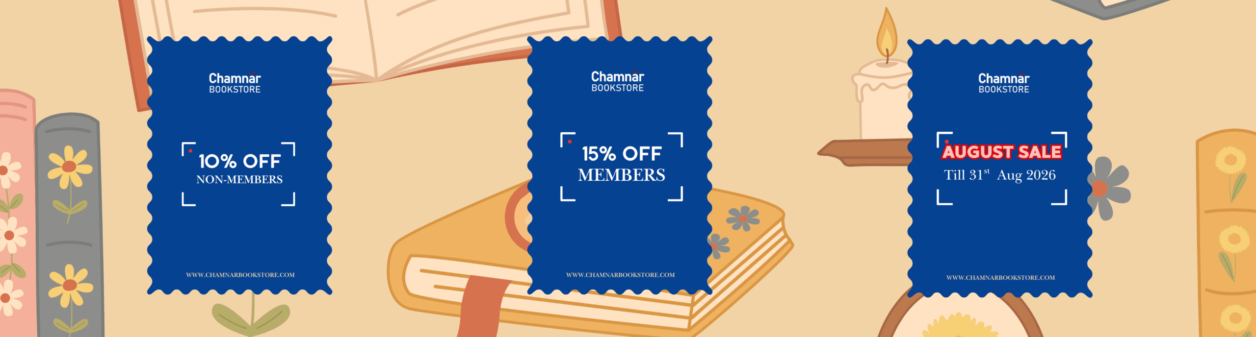 Chamnar-Bookstore-August-Sale-Promotion