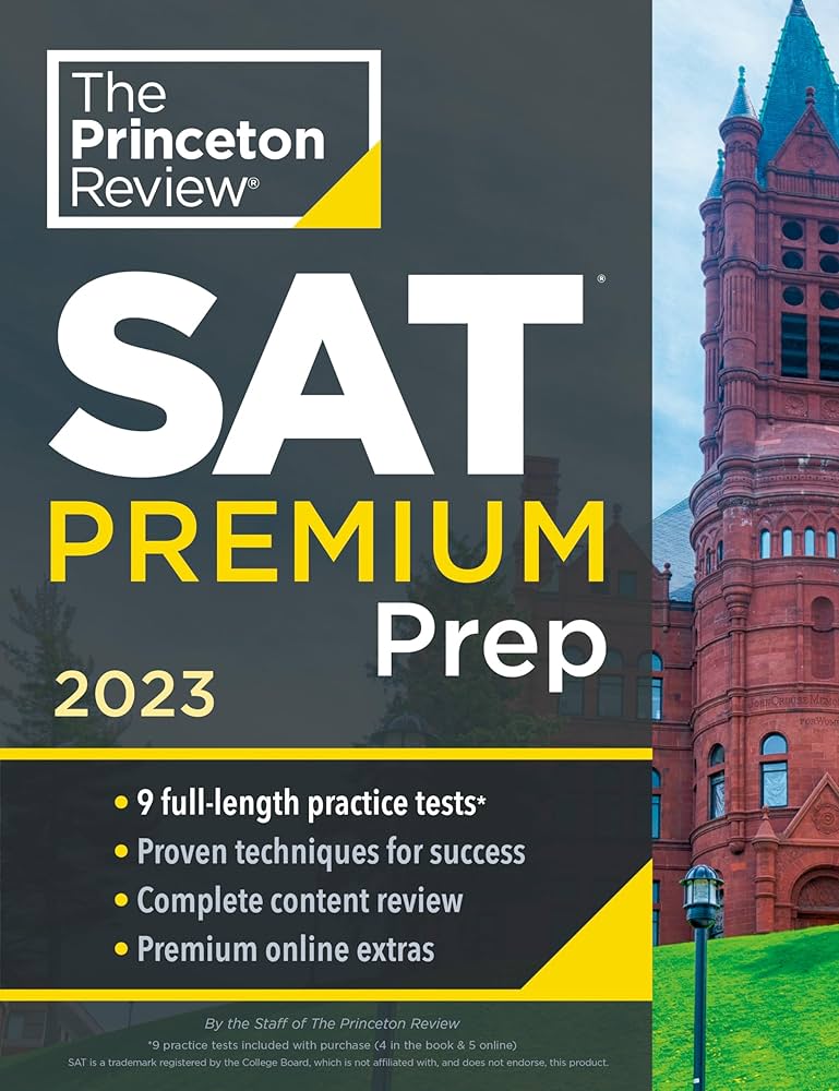 Sat Premium Prep 2023: 9 Practice Tests (College Test Preparation)