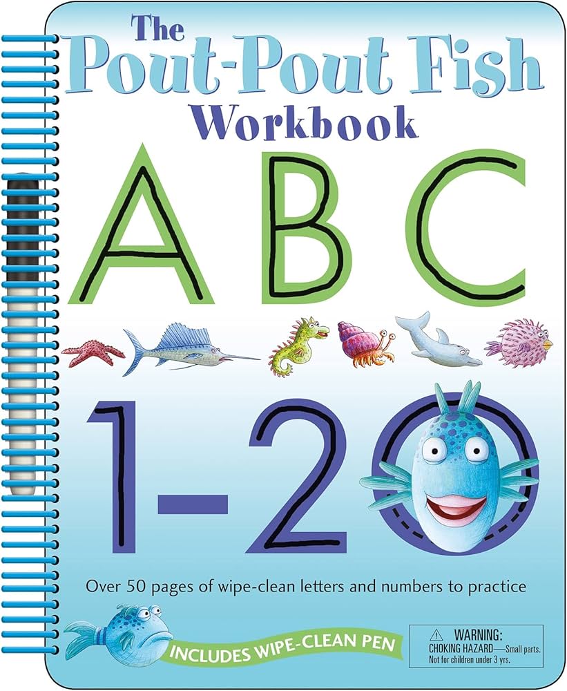 Pout Pout Fish Wipe Clean Workbook