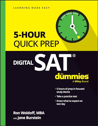 Digital Sat 5 Hour Quick Prep For Dummie