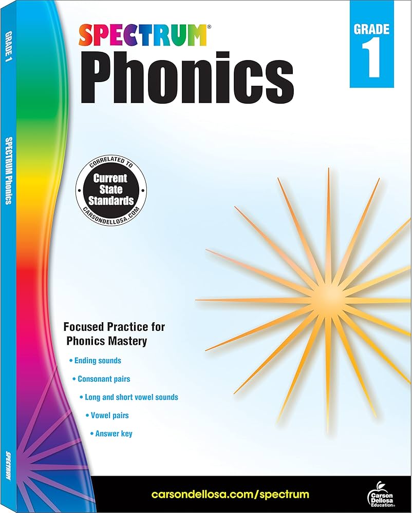 Spectrum Phonics Grade 1