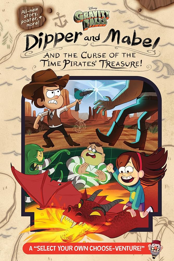 Gravity Journal : Dipper And Mabel And The Curse Of The Time Pirates Treasure