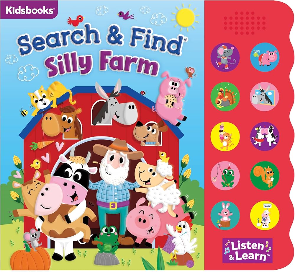Search And Find: Silly Farm (Sound Book)