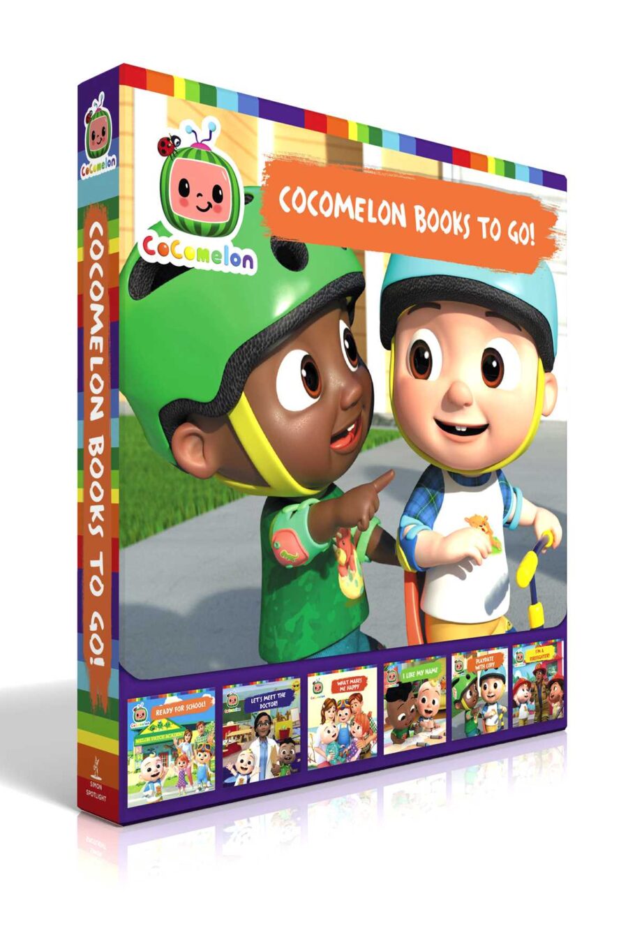 Cocomelon Books To Go! 6 Book Box Set