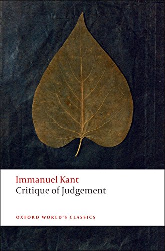 Critique Of Judgement (Oxford)
