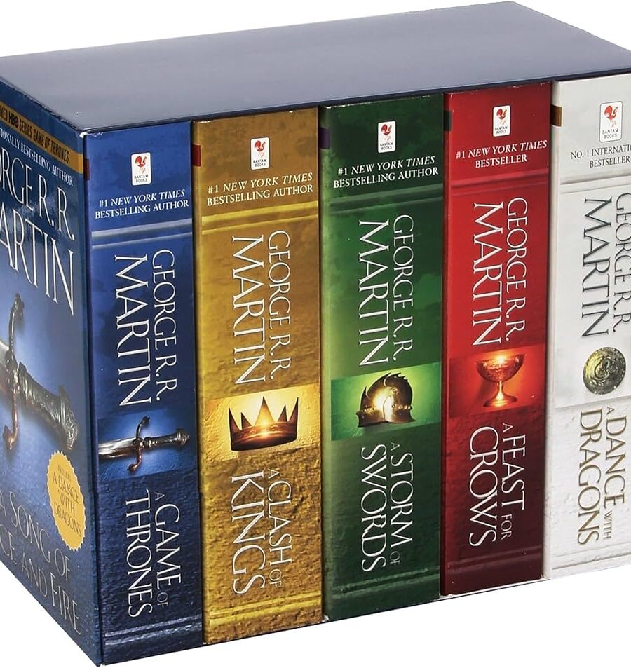 Song Of Ice And Fire: Game Of Thrones Boxed Set (5-Books)