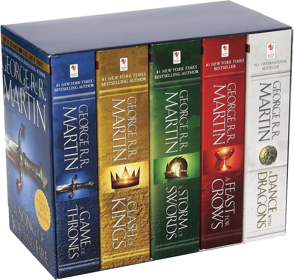 Song Of Ice And Fire: Game Of Thrones Boxed Set (5-Books)