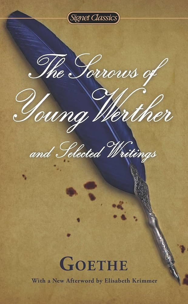 Sorrows Of Young Werther And Selected Writing (Pocket)