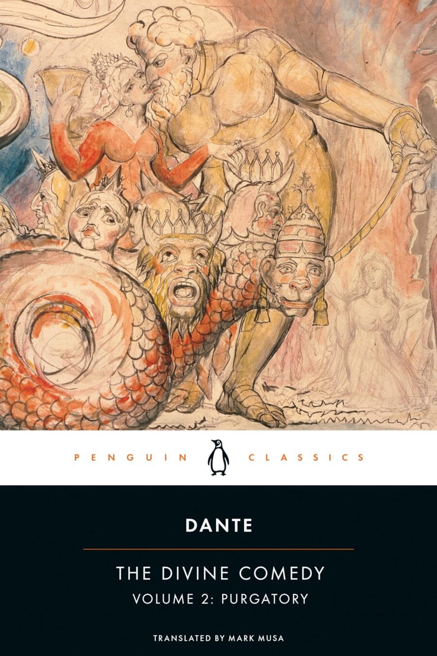 Divine Comedy 2: Purgatory (Us Penguin Black) Book Cover