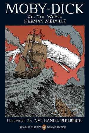 Moby Dick Or The Whale (Penguin Deluxe) Book Cover