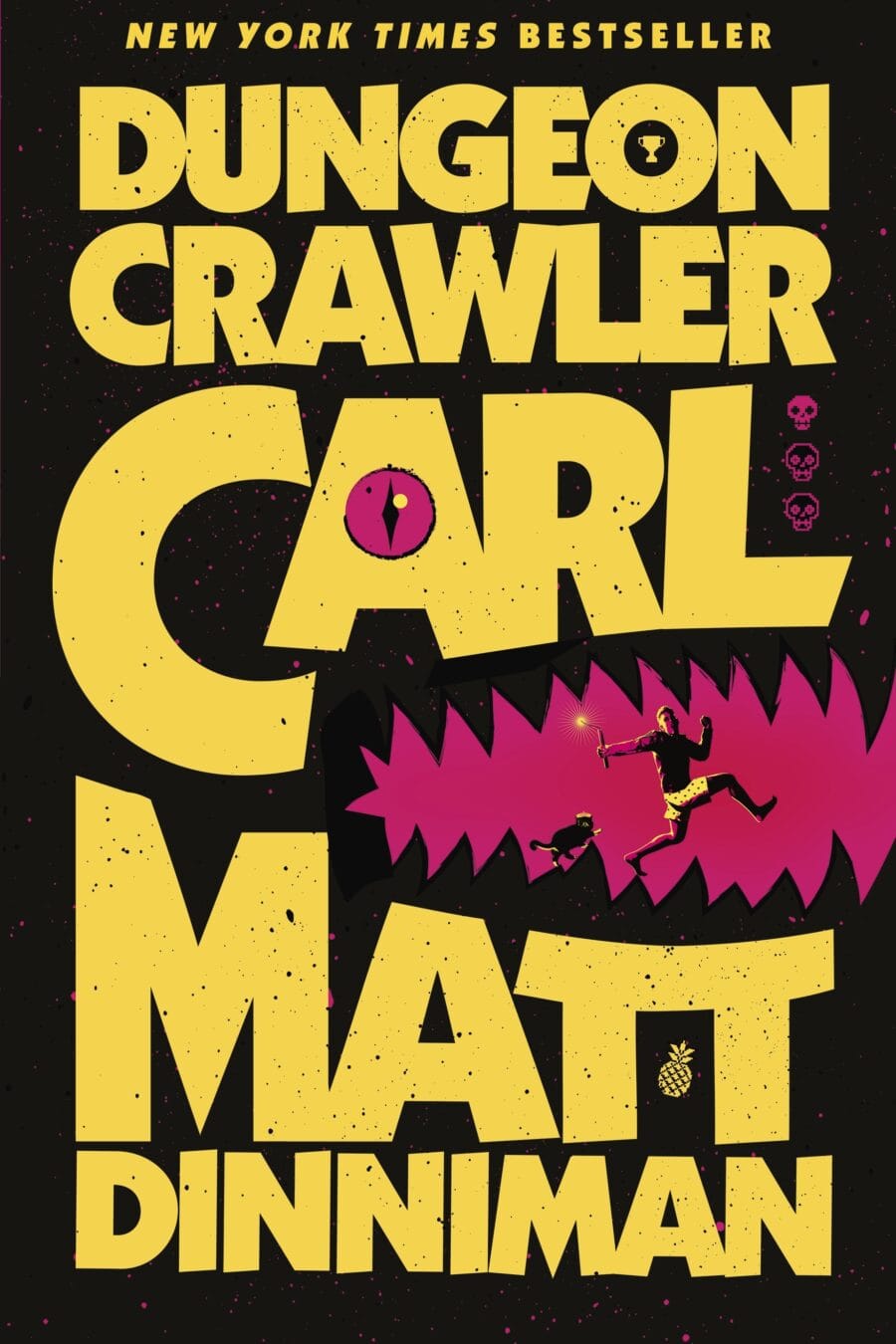 Dungeon Crawler Carl (Large Print) by Matt Dinniman Book Cover