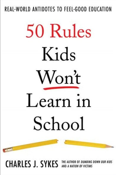 50 Rules Kids Wont Learn In School Book Cover