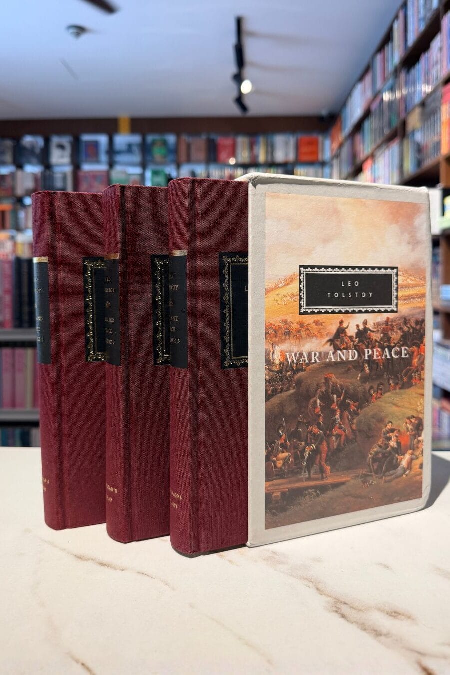 War And Peace (3 Vol. Boxed Set) Book Cover