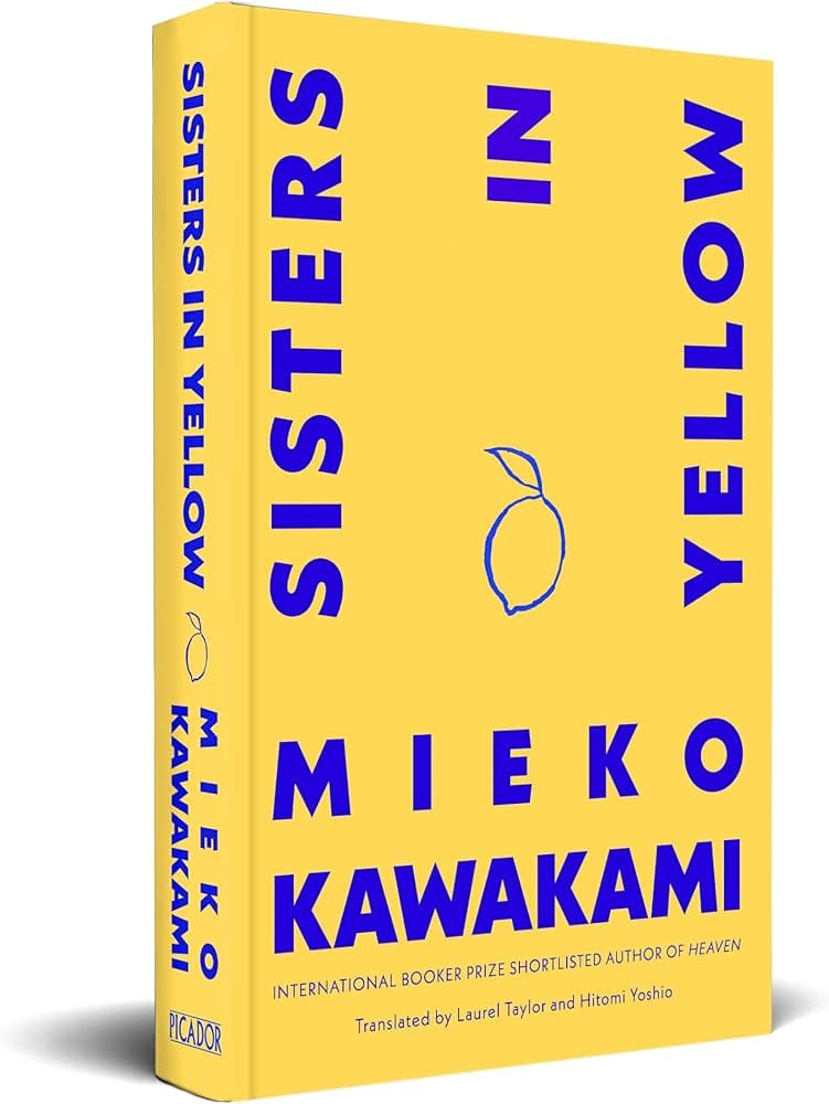 Sisters In Yellow Export Hardback Book Cover