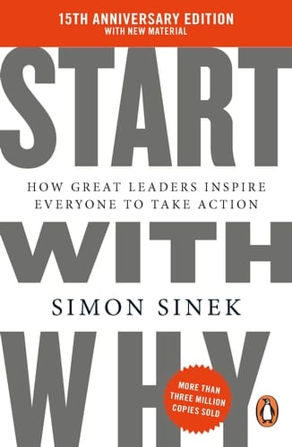 Start With Why (15Th Anniversary) Book Cover