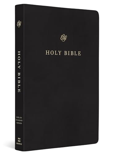 Esv: Gift And Award Bible (Leather Black) Book Cover