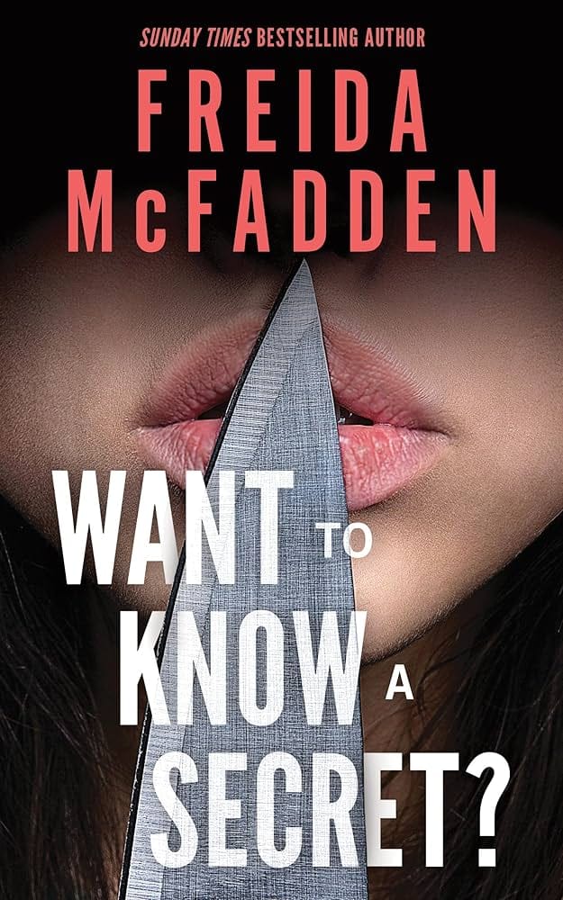 Want To Know A Secret Book Cover