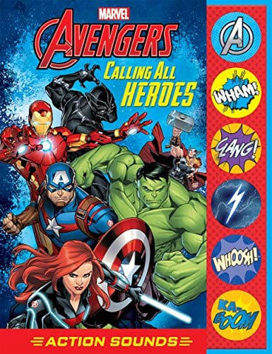 Avengers: Calling All Heroes (Sound Book) Book Cover