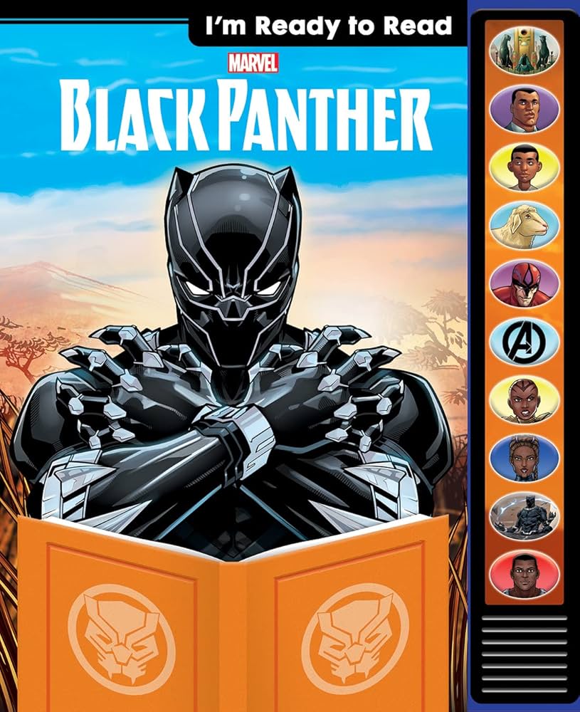 Black Panther (Sound Book) Book Cover