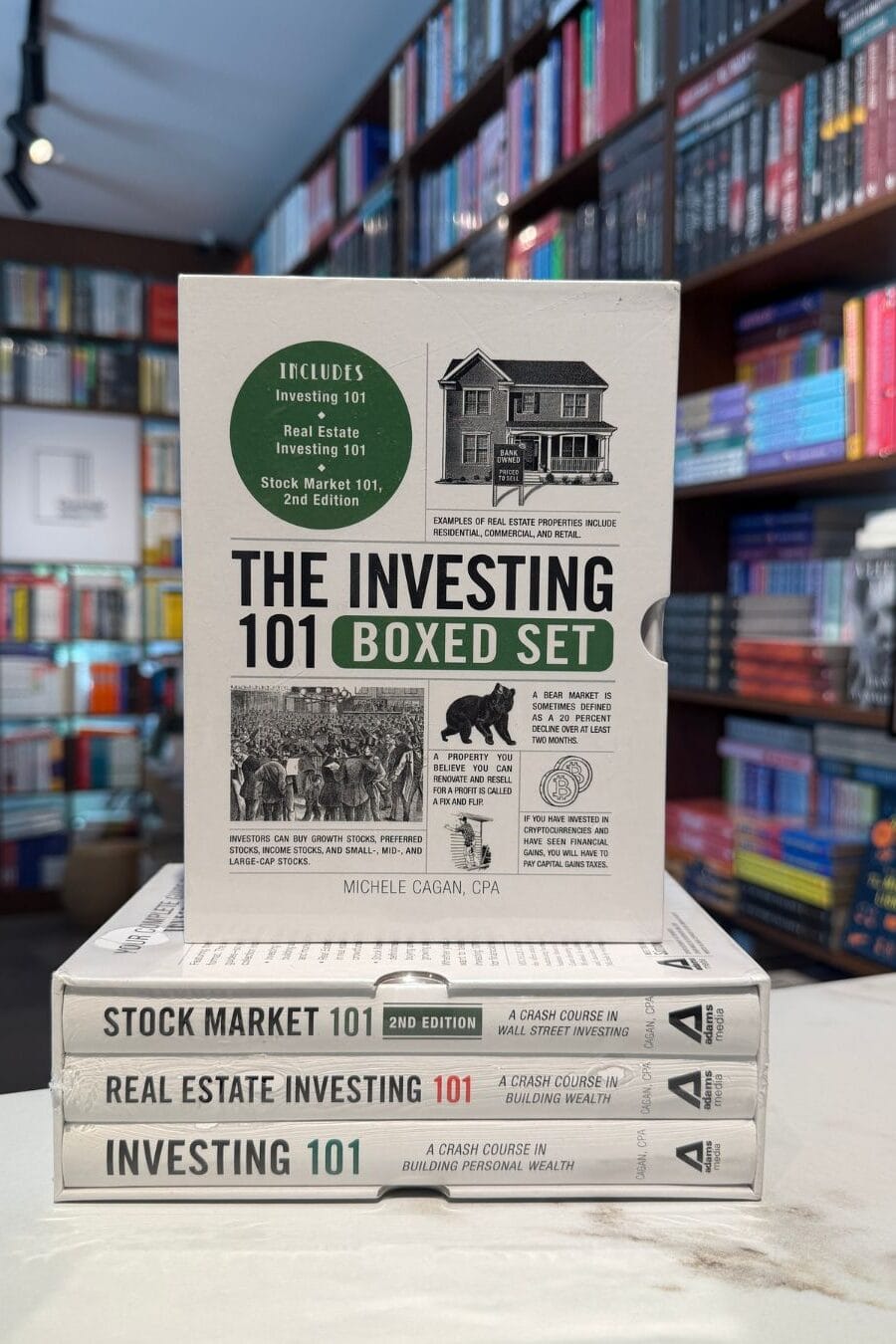 Investing 101 (3 Books Boxed Set) Book Cover