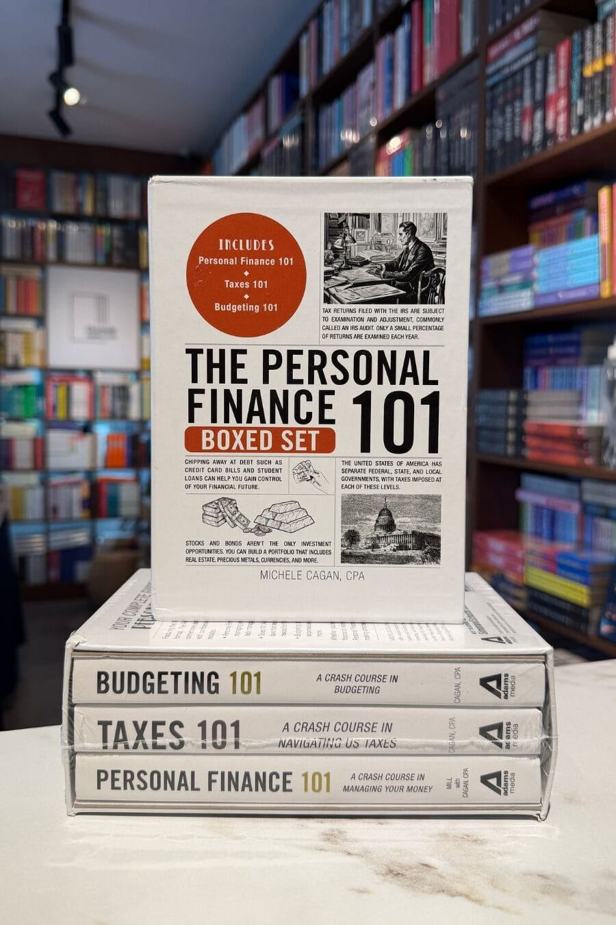 Personal Finance 101 (3 Books Boxed Set) Book Cover