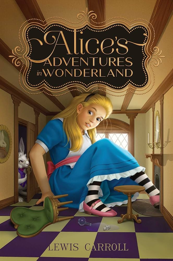 Alices Adventures In Wonderland Book Cover