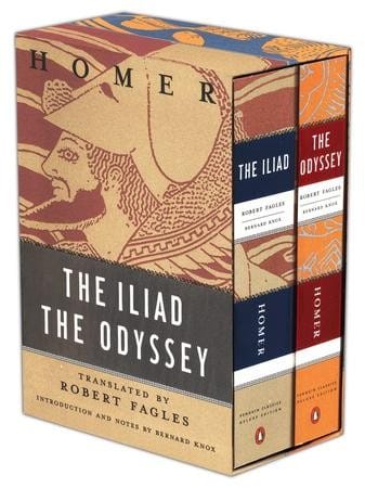 Iliad And The Odyssey (2 Books Deluxed Boxed Set) Book Cover