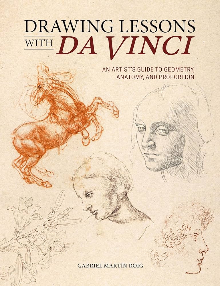 Drawing Lessons With Da Vinci Book Cover