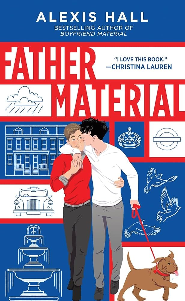 Father Material Book Cover