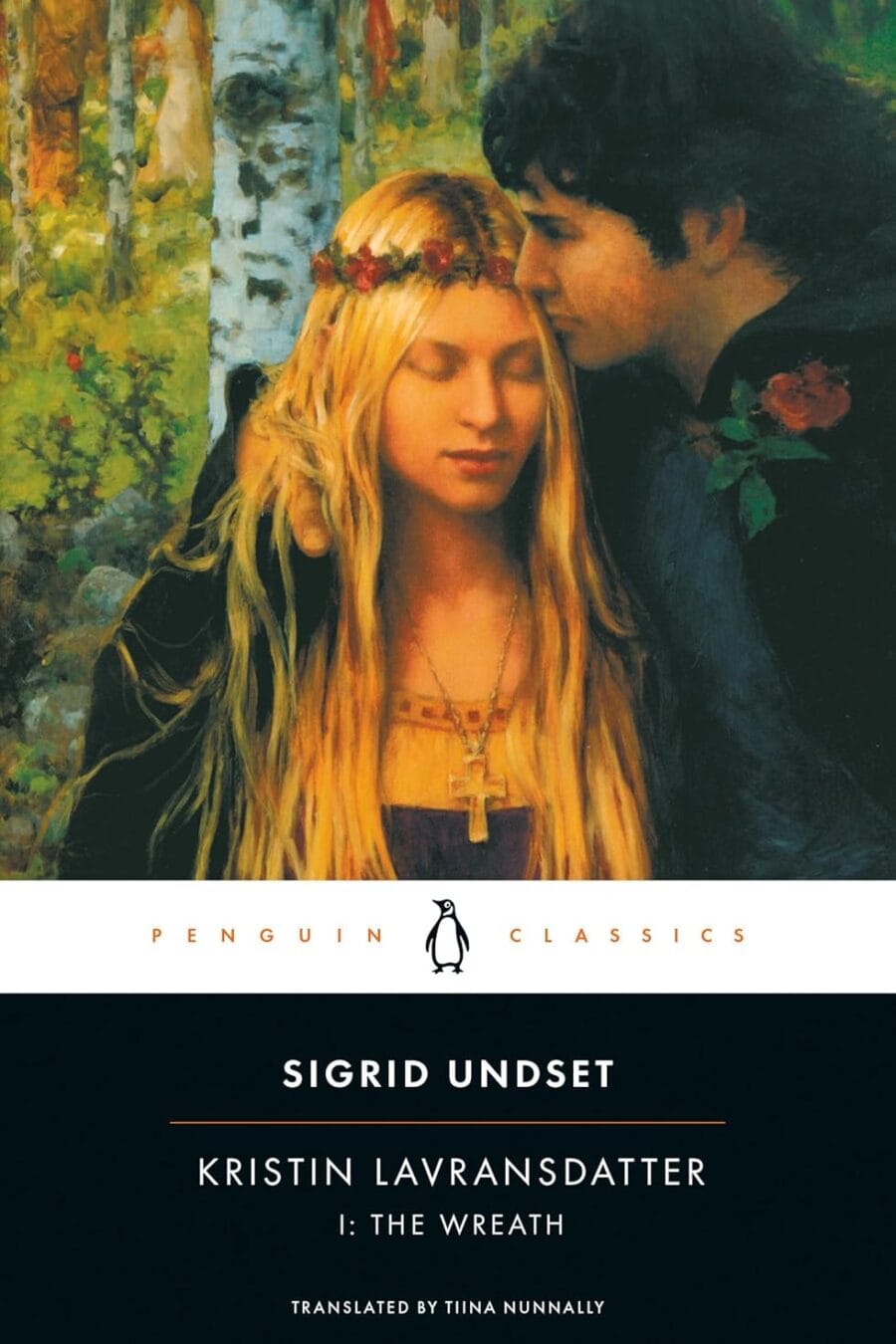 Kristin Lavransda Vol 1 : The Wreath (Penguin Classics) Book Cover