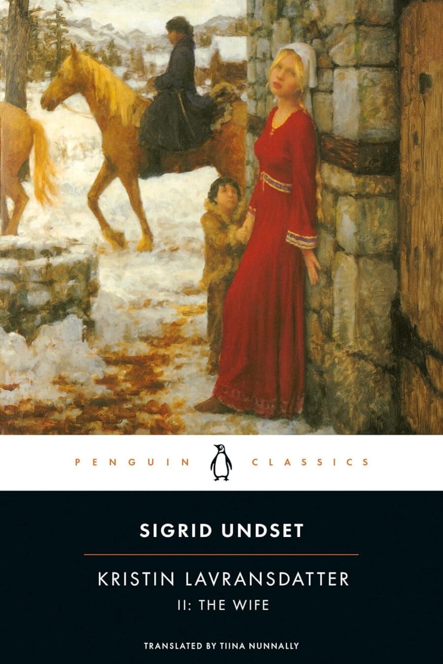 Kristin Lavransda Vol 2 : The Wife (Penguin Classics) Book Cover