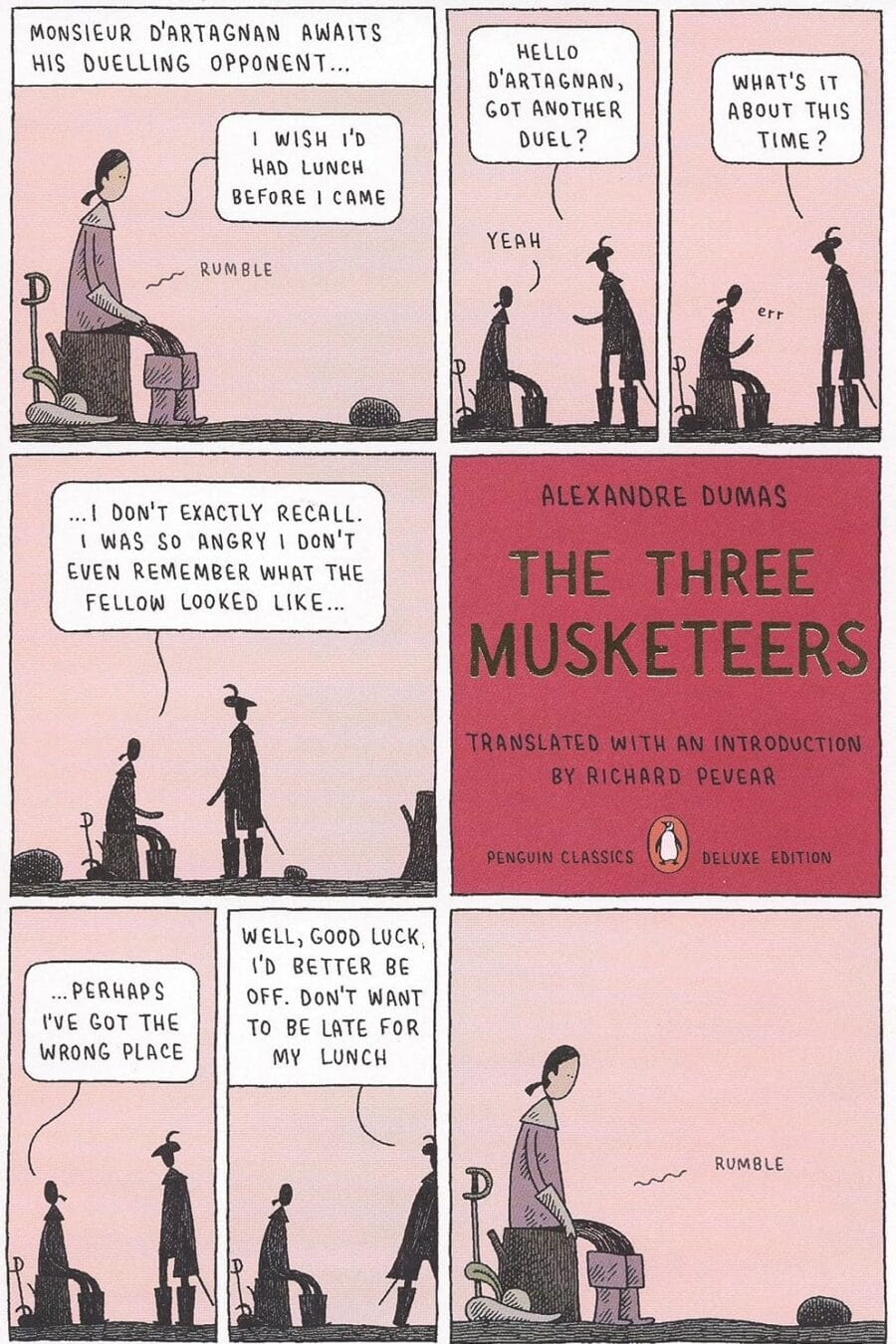 Three Musketeers (Penguin Deluxe) Book Cover