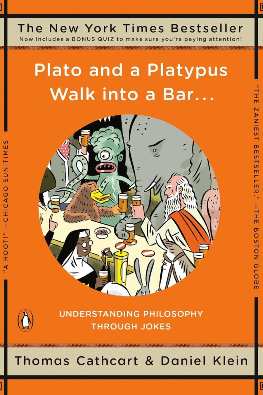 Plato And A Platypus Walk Into A Bar (Us Penguin) Book Cover