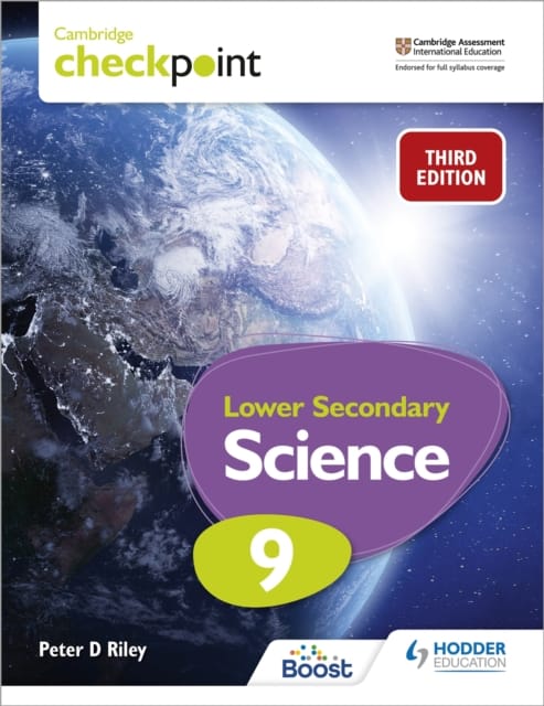 Cambridge Checkpoint Lower Secondary Science Student Book 9 Book Cover