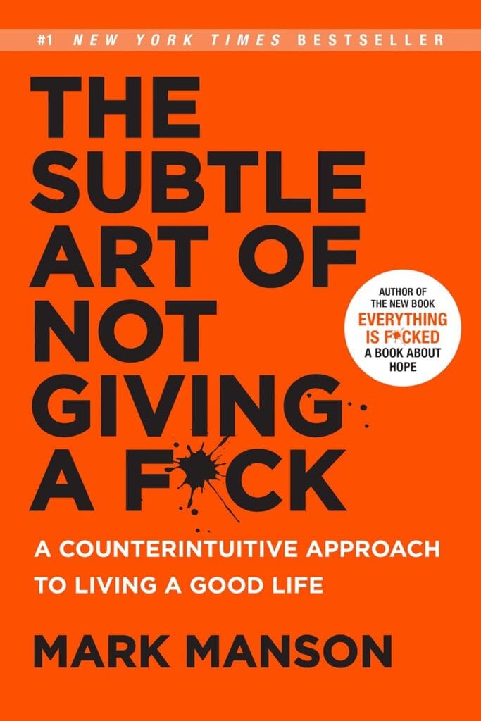 Subtle Art Of Not Giving A F*Ck (Hc) Book Cover