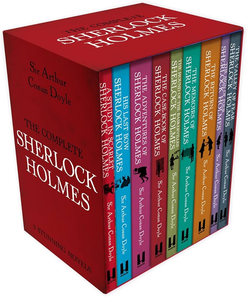 Complete Sherlock Holmes (9 Books Boxed Set) Book Cover