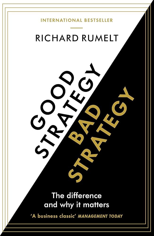 Good Strategy Bad Strategy Book Cover