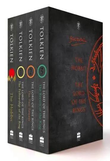 Hobbit/Lord Of The Rings (4 Books Boxed Set) Book Cover