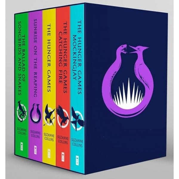 Hunger Games 5 Book Paperback Boxset Book Cover