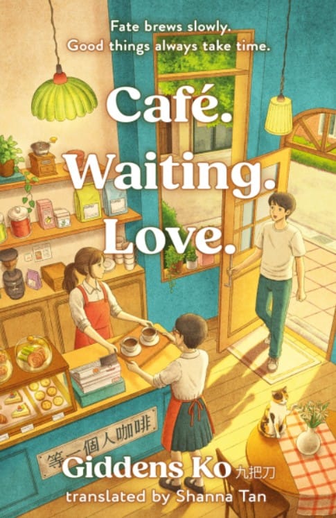 Cafe Waiting Love (Large Print) Book Cover