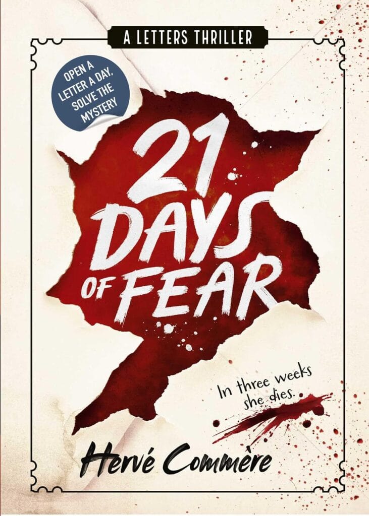 21 Days Of Fear : A Letters Thriller Book Cover