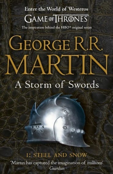 Song Of Ice And Fire 3 : A Storm Of Swords (Uk) Book Cover